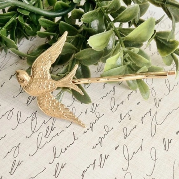 🛍 Sparrow Bird Set Hair Pin Barrette Accessories - Picture 5 of 7